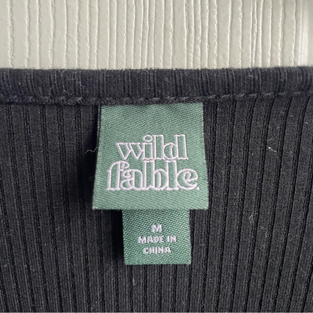 Wild Fable Ribbed Cropped Top - Picture 3 of 3